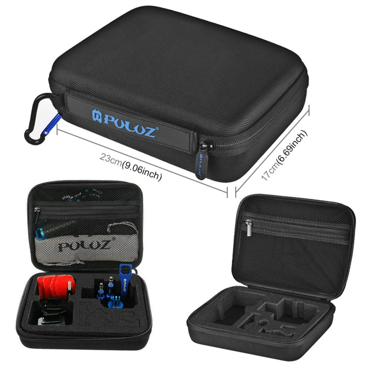 PULUZ 16 in 1 CNC Metal Accessories Combo Kits with EVA Case (Screws + Surface Mounts + Tripod Adapter + Extendable Pole Monopod + Storage Bag + Wrench) for GoPro, Insta360, DJI and Other Action Cameras -  by PULUZ | Online Shopping South Africa | PMC TechLife | Buy Now Pay Later Mobicred