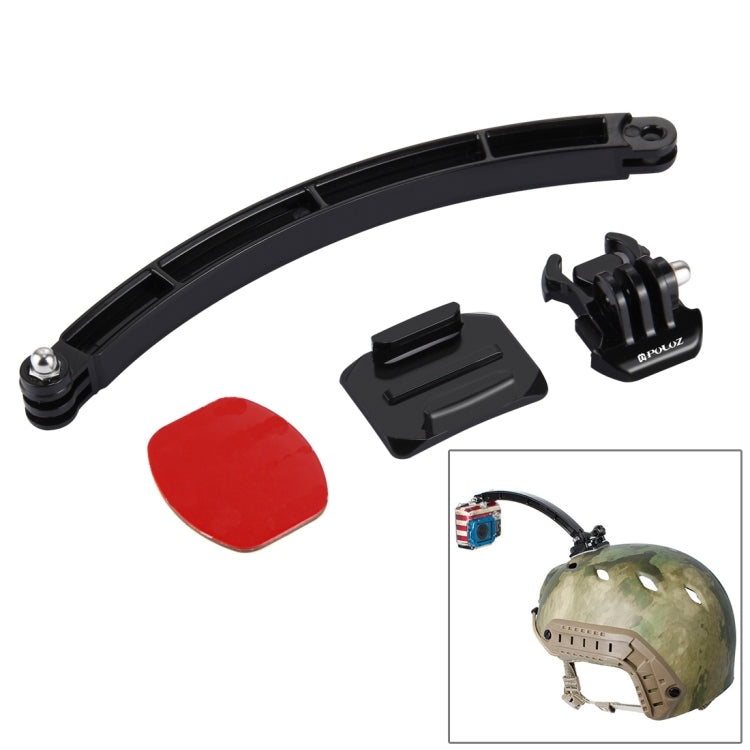 PULUZ 24 in 1 Bike Mount Accessories Combo Kits (Wrist Strap + Helmet Strap + Extension Arm + Quick Release Buckles + Surface Mounts + Adhesive Stickers + Tripod Adapter + Storage Bag + Handlebar Moun ...  for GoPro, Insta360, DJI and Other Action Cameras -  by PULUZ | Online Shopping South Africa | PMC TechLife | Buy Now Pay Later Mobicred