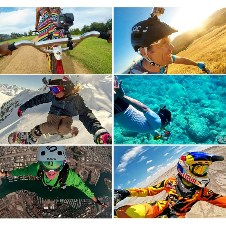 PULUZ 53 in 1 Accessories Total Ultimate Combo Kits with Orange EVA Case (Chest Strap + Suction Cup Mount + 3-Way Pivot Arms + J-Hook Buckle + Wrist Strap + Helmet Strap + Extendable Monopod + Surface ...  for GoPro, Insta360, DJI and Other Action Cameras -  by PULUZ | Online Shopping South Africa | PMC TechLife | Buy Now Pay Later Mobicred