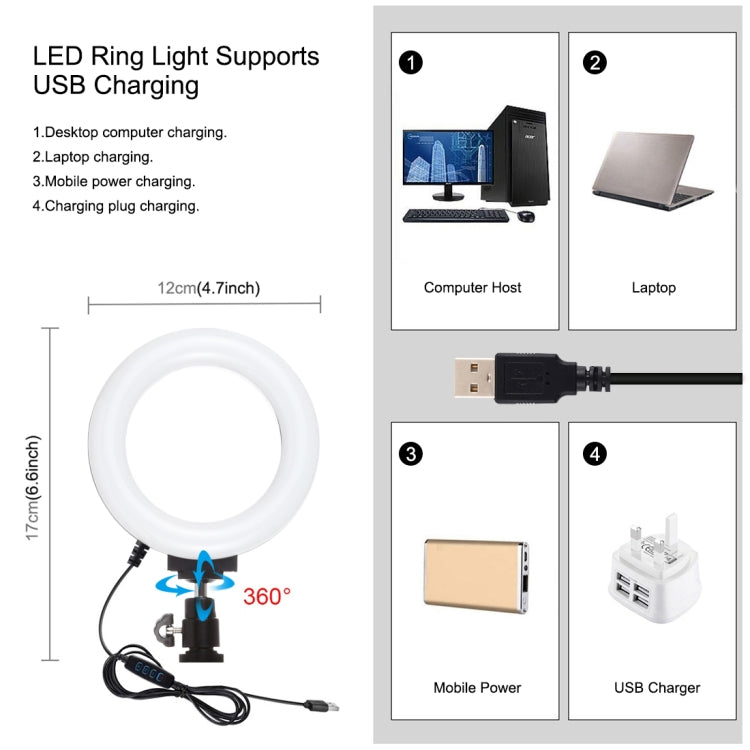 PULUZ 3 in 1 Vlogging Live Broadcast Smartphone Video Rig + Microphone +  4.7 inch 12cm Ring LED Selfie Light Kits with Cold Shoe Tripod Head for iPhone, Galaxy, Huawei, Xiaomi, HTC, LG, Google, and Other Smartphones(Red) - Camera Cage by PULUZ | Online Shopping South Africa | PMC TechLife | Buy Now Pay Later Mobicred