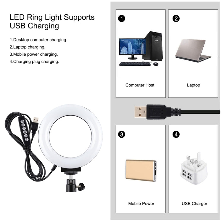 PULUZ 4.7 inch 12cm Curved Surface Ring Light + Round Base Desktop Mount USB 10 Modes 8 Colors RGBW Dimmable LED Ring Selfie Beauty Vlogging Photography Video Lights with Cold Shoe Tripod Ball Head(Black) - free shipping - PMC Jewellery - Order now!