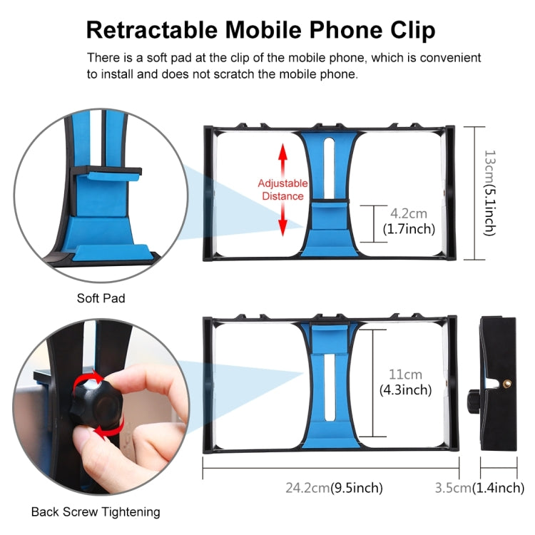 PULUZ 4 in 1 Vlogging Live Broadcast LED Selfie Fill Light Smartphone Video Rig Kits with Microphone + Tripod Mount + Cold Shoe Tripod Head for iPhone, Galaxy, Huawei, Xiaomi, HTC, LG, Google, and Other Smartphones (Blue) - free shipping - PMC TechLife - Order now!