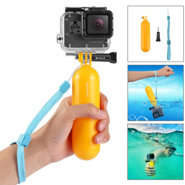 PULUZ 20 in 1 Accessories Combo Kits with Orange EVA Case (Chest Strap + Head Strap + Suction Cup Mount + 3-Way Pivot Arm + J-Hook Buckles + Extendable Monopod + Tripod Adapter + Bobber Hand Grip + St ...  for GoPro, Insta360, DJI and Other Action Cameras - free shipping - PMC TechLife - Order now!