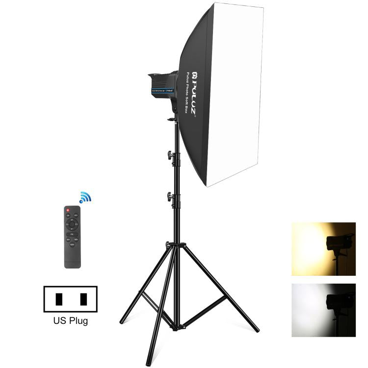 PULUZ 120W Photo Studio Strobe Flash Light Kit with Softbox Reflector & Tripod(US Plug) - free shipping - PMC TechLife - Order now!
