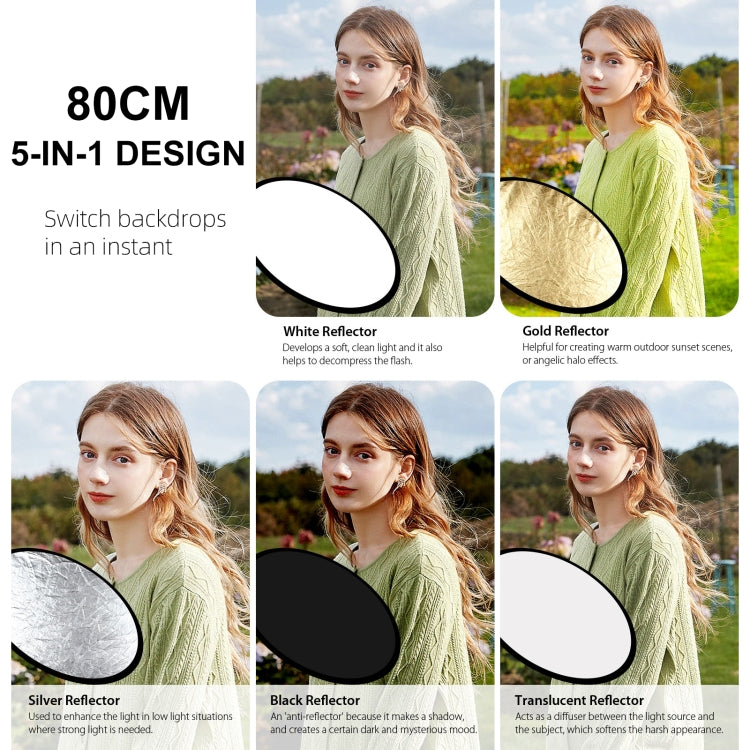 PULUZ LED Light Studio Softbox Photography Kit with Background & Reflective & Tripod Mount & Sandbags(EU Plug) - free shipping - PMC TechLife - Order now!