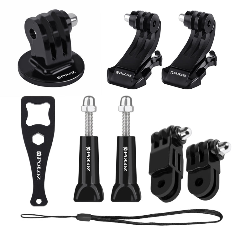 PULUZ 20 in 1 Accessories Combo Kit with Camouflage EVA Case (Chest Strap + Head Strap + Suction Cup Mount + 3-Way Pivot Arm + J-Hook Buckles + Extendable Monopod + Tripod Adapter + Bobber Hand Grip + ...  for GoPro, Insta360, DJI and Other Action Cameras -  by PULUZ | Online Shopping South Africa | PMC TechLife | Buy Now Pay Later Mobicred