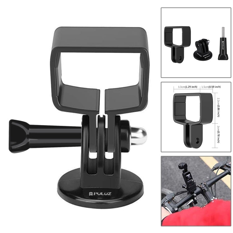 PULUZ 43 in 1 Accessories Total Ultimate Combo Kits for DJI Osmo Pocket with EVA Case (Chest Strap + Wrist Strap + Suction Cup Mount + 3-Way Pivot Arms + J-Hook Buckle + Grip Tripod Mount + Surface Mo ... orage Bag + Rec-mounts + Handlebar Mount + Wrench) -  by PULUZ | Online Shopping South Africa | PMC TechLife | Buy Now Pay Later Mobicred