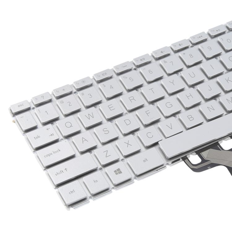 For HP Pavilion X360 14S-DK 14S-DP 14S-DQ 14S-CR 14s-CF 14-CE 14-CF 14S-DF/DK 14-CK 14-CD 14-CM 14S-DR 14S-fr US Version Keyboard with Backlight (Silver) - free shipping - PMC TechLife - Order now!