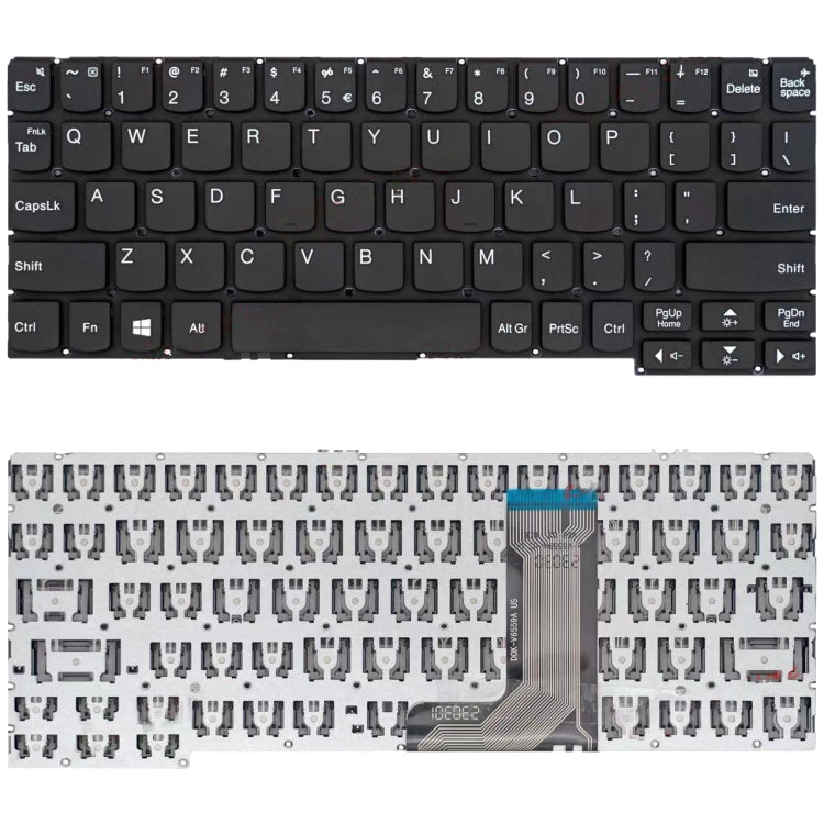 For Lenovo Ideapad D330 D335 D330-10IGM US Version Keyboard (Black) - Replacement Keyboards by PMC TechLife | Online Shopping South Africa | PMC TechLife | Buy Now Pay Later Mobicred