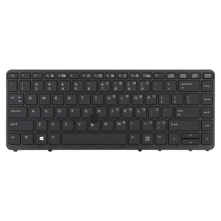 For HP EliteBook 840 G1 / 850 G1 US Version Keyboard with Backlight and Pointing (Black) - free shipping - PMC TechLife - Order now!