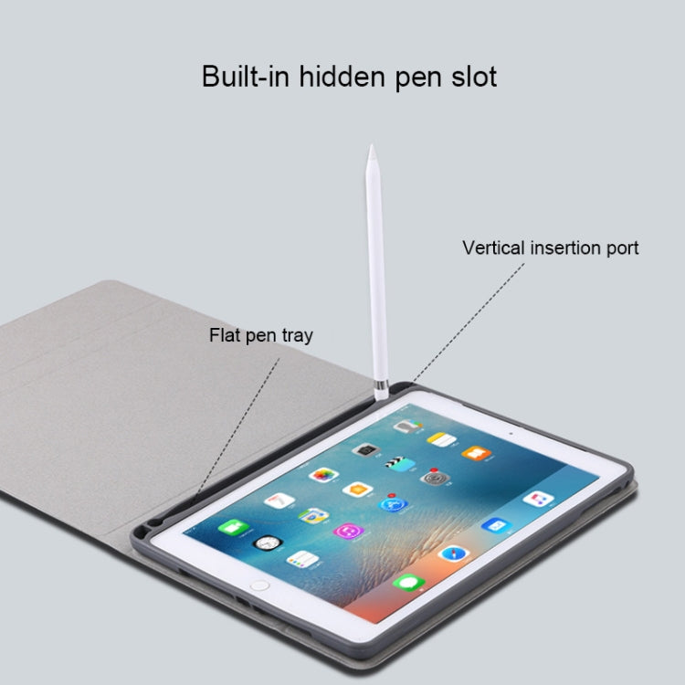 508A Detachable Bluetooth Keyboard + Horizontal Flip Leather Tablet Case with Holder & Colorful Backlight for iPad Pro 9.7 inch, iPad Air, iPad Air 2, iPad 9.7 inch (2017), iPad 9.7 inch (2018)(Blue) - For iPad Pro by PMC TechLife | Online Shopping South Africa | PMC TechLife