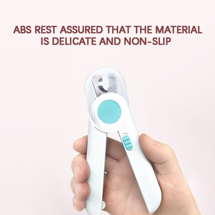 Pet Cat and Dog LED Light Nail Clippers (Pink) - Fingernail Trimmers by PMc TechLife | Online Shopping South Africa | PMc TechLife | Buy Now Pay Later Mobicred