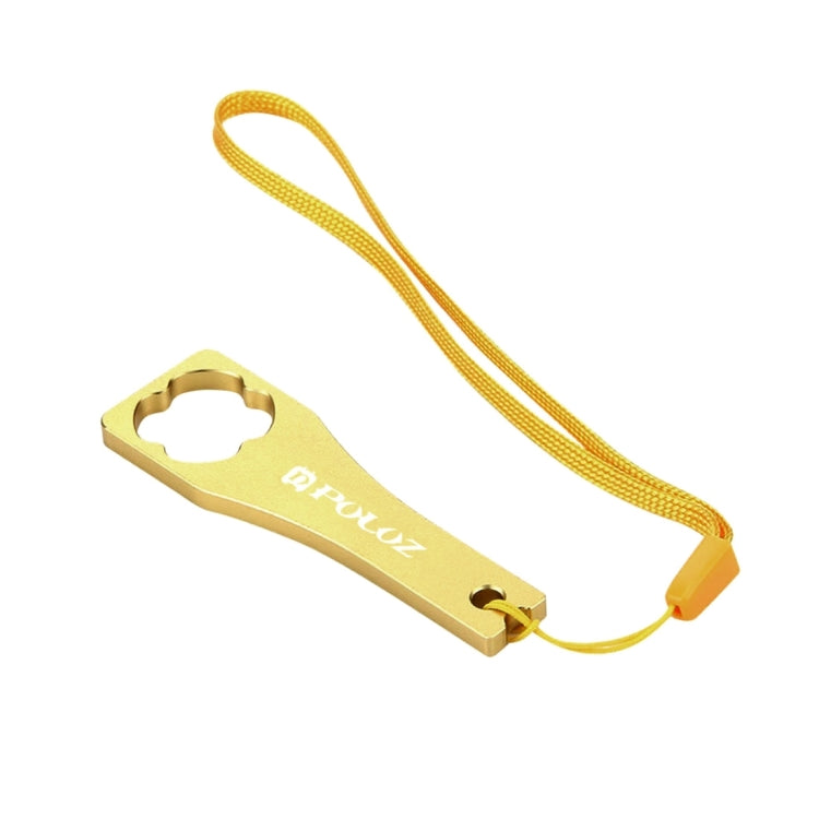 PULUZ CNC Aluminum Alloy Tighten Screw Cap Wrench Tool for GoPro Hero11 Black / HERO10 Black / HERO9 Black / HERO8 Black / HERO7 /6 /5 /5 Session /4 Session /4 /3+ /3 /2 /1, Xiaoyi and Other Action Cameras(Gold) - free shipping - PMC TechLife - Order now!