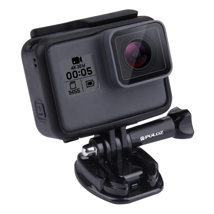 PULUZ 2 Flat Surface Mounts + 2 Adhesive Mount Stickers for PULUZ Action Sports Cameras Jaws Flex Clamp Mount for GoPro, Insta360, DJI and Other Action Cameras - Connection Mount by PULUZ | Online Shopping South Africa | PMC TechLife | Buy Now Pay Later Mobicred