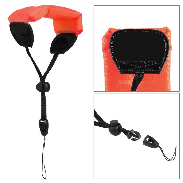 PULUZ Underwater Photography Floating Bobber Wrist Strap for GoPro, Insta360, DJI and Other Action Cameras, Length: 20cm - free shipping - PMC TechLife - Order now!