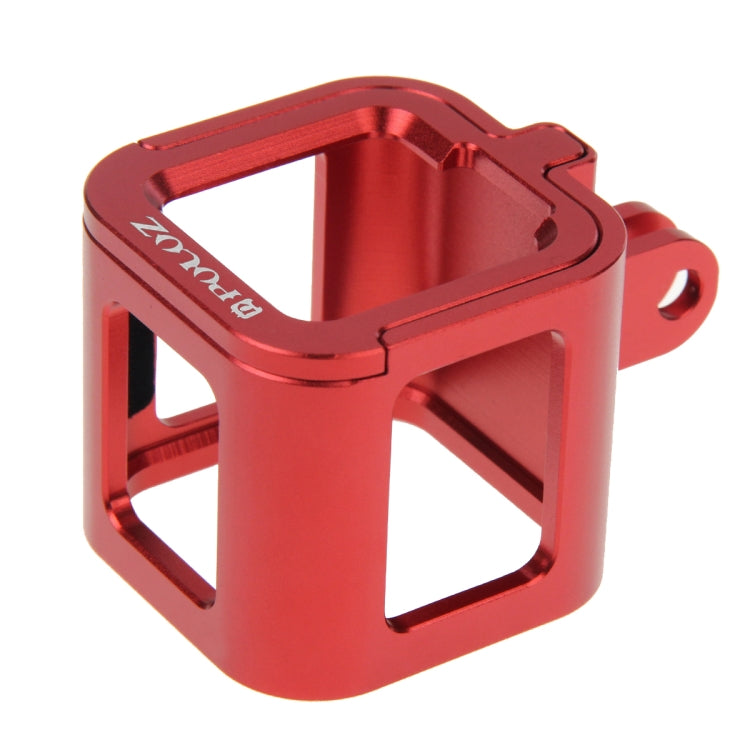 PULUZ Housing Shell CNC Aluminum Alloy Protective Cage with Insurance Frame for GoPro HERO5 Session /HERO4 Session /HERO Session(Red) - free shipping - PMC TechLife - Order now!