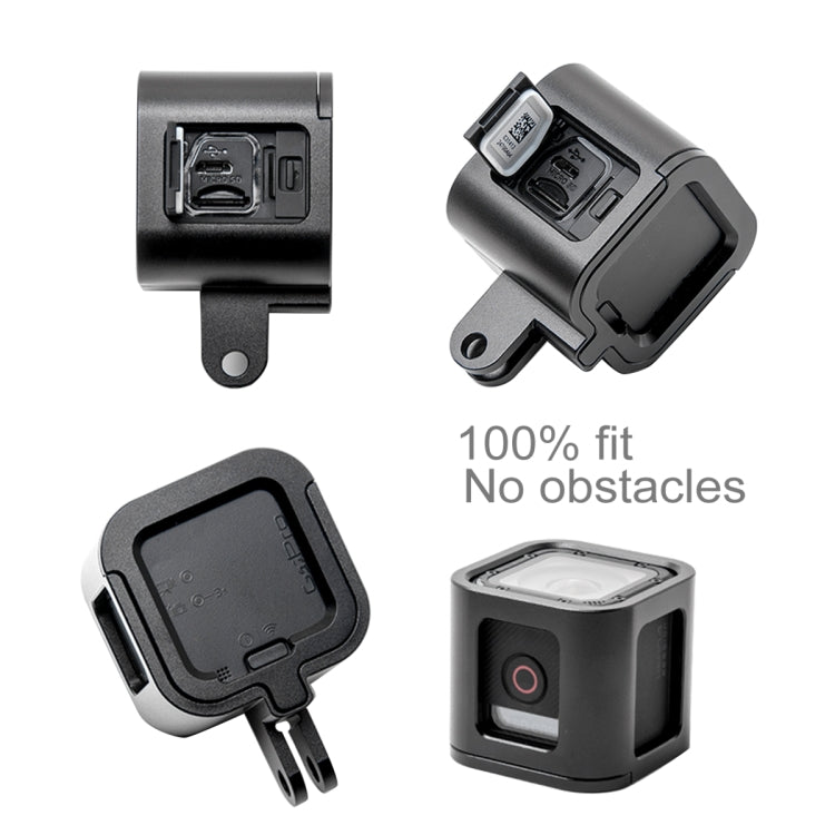 PULUZ Housing Shell CNC Aluminum Alloy Protective Cage with Insurance Frame for GoPro HERO5 Session /HERO4 Session /HERO Session(Red) - free shipping - PMC TechLife - Order now!