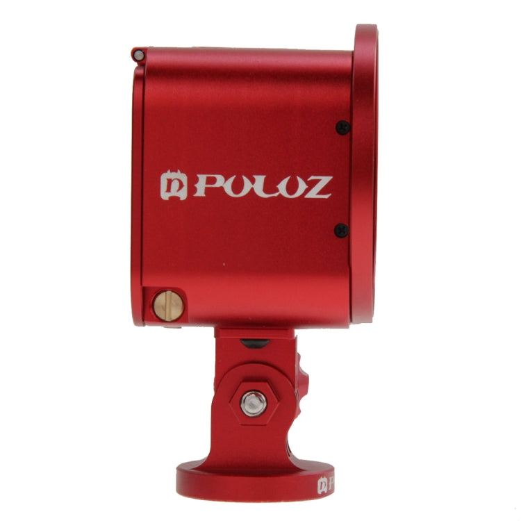 PULUZ Housing Shell CNC Aluminum Alloy Protective Cage Kit with Metal Wrench & Lens Cap & Screw & Tripod Adapter for GoPro HERO5 Session /HERO4 Session /HERO Session(Red) - free shipping - PMC TechLife - Order now!