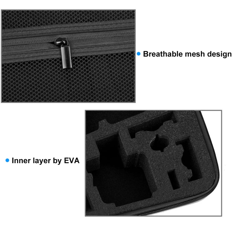 PULUZ Waterproof Carrying and Travel Case for for GoPro, Insta360, DJI and Other Action Cameras Accessories, Large Size: 32cm x 22cm x 7cm(Orange) - Carry Cases by PULUZ | Online Shopping South Africa | PMC TechLife | Buy Now Pay Later Mobicred