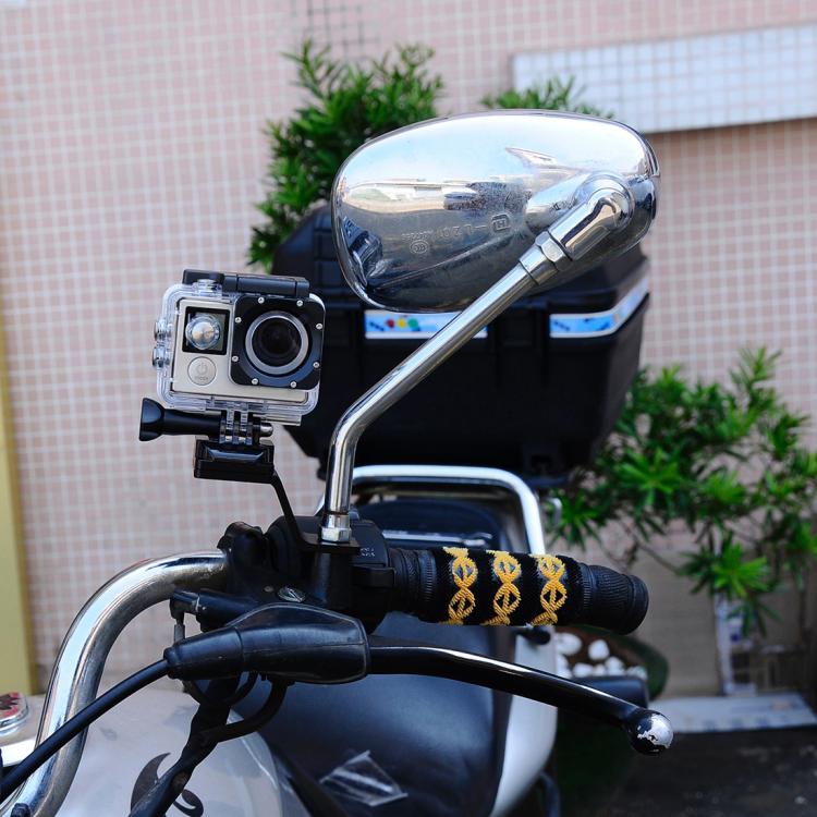 PULUZ Fixed Metal Motorcycle Holder Mount for GoPro, Insta360, DJI and Other Action Cameras(Gold) - free shipping - PMC TechLife - Order now!