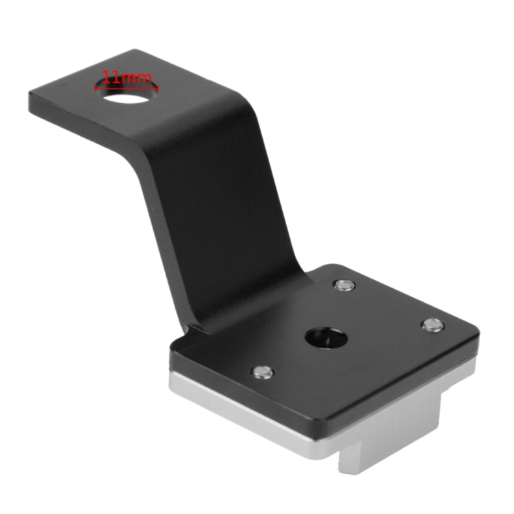 PULUZ Fixed Metal Motorcycle Holder Mount for GoPro, Insta360, DJI and Other Action Cameras(Silver) - free shipping - PMC TechLife - Order now!