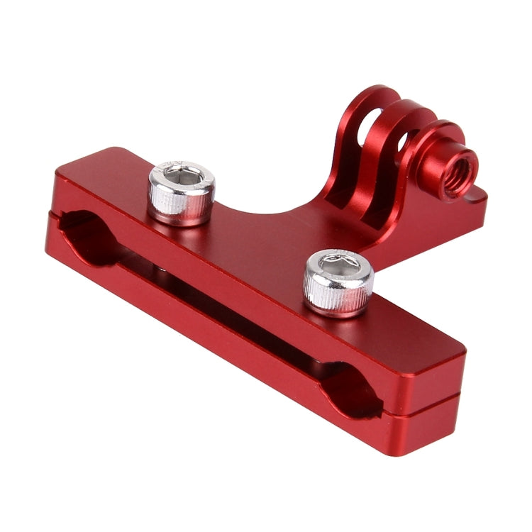 PULUZ Aluminium Alloy Bike Seat Cushion Mount for for GoPro Hero12 Black / Hero11 /10 /9 /8 /7 /6 /5, Insta360 Ace / Ace Pro, DJI Osmo Action 4 and Other Action Cameras(Red) - Bicycle Handlebar Mount by PULUZ | Online Shopping South Africa | PMC TechLife | Buy Now Pay Later Mobicred