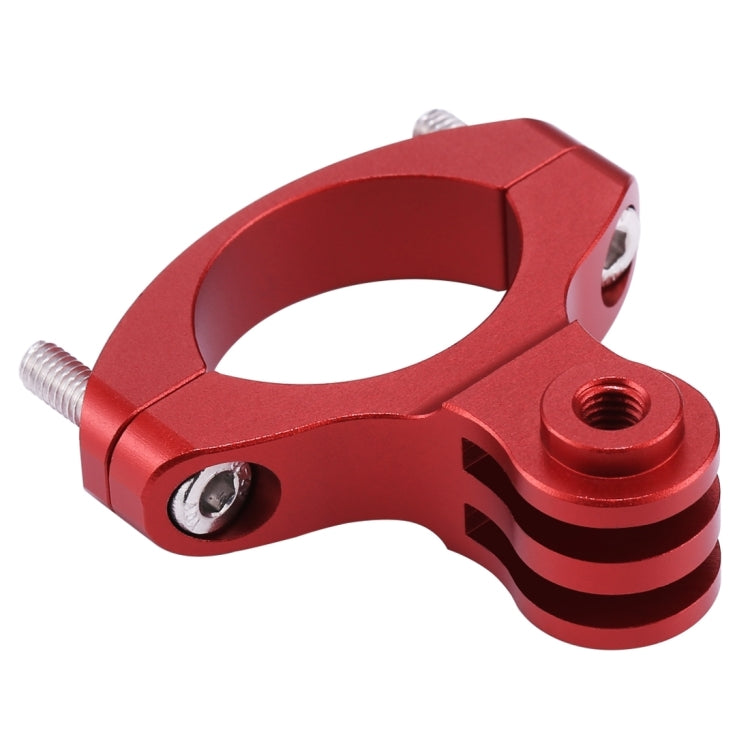 PULUZ Bike Handlebar Adapter Aluminum Mount for GoPro, Insta360, DJI and Other Action Cameras(Red) - Bicycle Handlebar Mount by PULUZ | Online Shopping South Africa | PMC TechLife | Buy Now Pay Later Mobicred