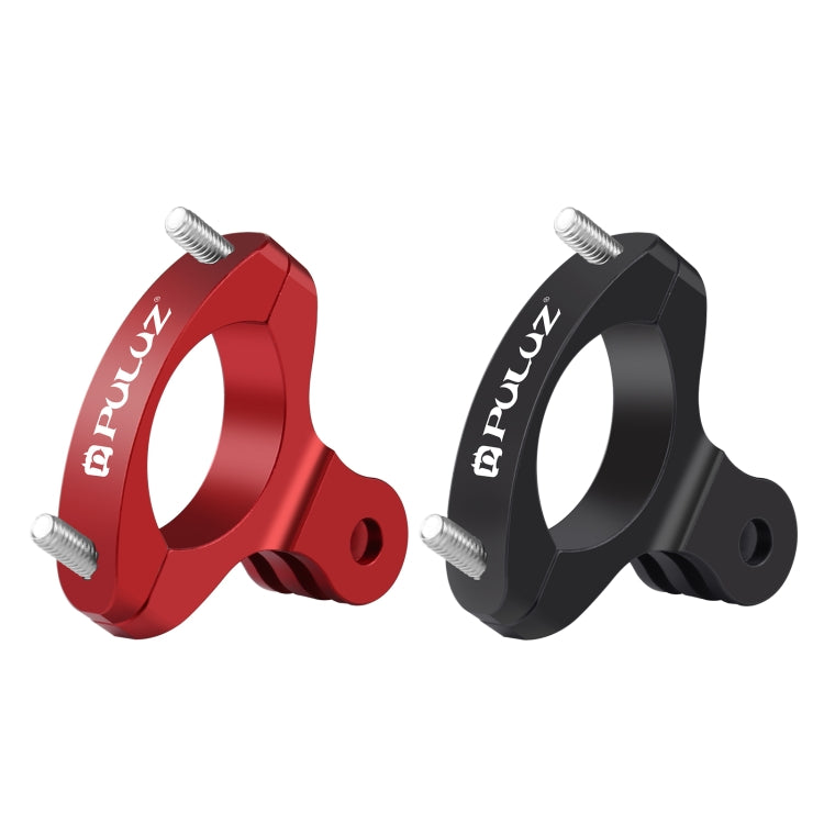 PULUZ Bike Handlebar Adapter Aluminum Mount for GoPro, Insta360, DJI and Other Action Cameras(Black) - Bicycle Handlebar Mount by PULUZ | Online Shopping South Africa | PMC TechLife | Buy Now Pay Later Mobicred