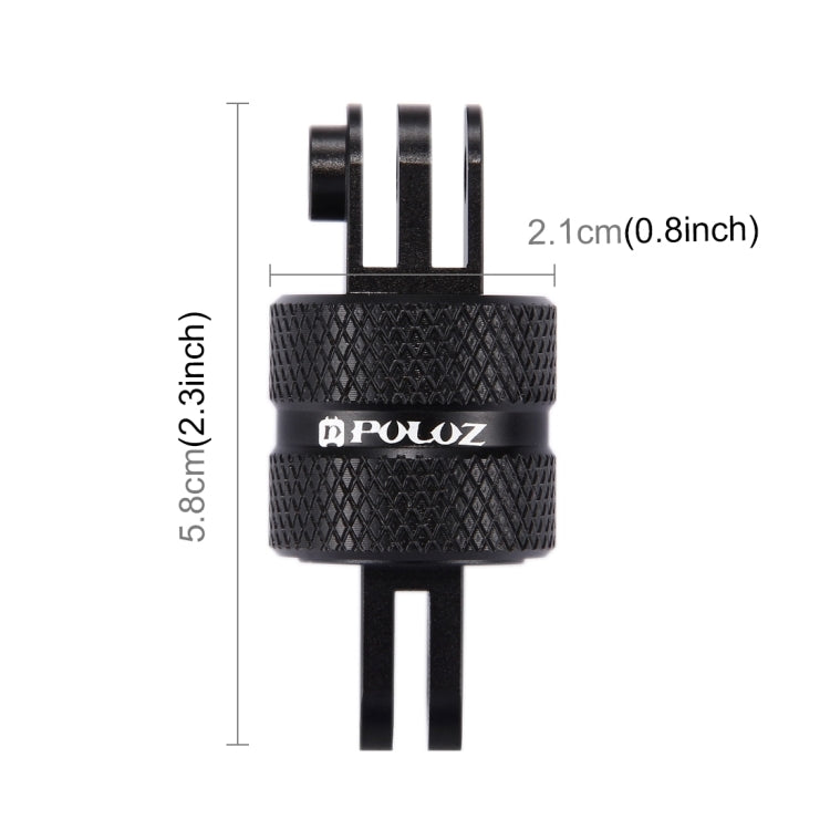 PULUZ 360 Degree Rotation CNC Swivel Pivot Extension Arm Tripod Mount for GoPro, Insta360, DJI and Other Action Cameras - free shipping - PMC TechLife - Order now!