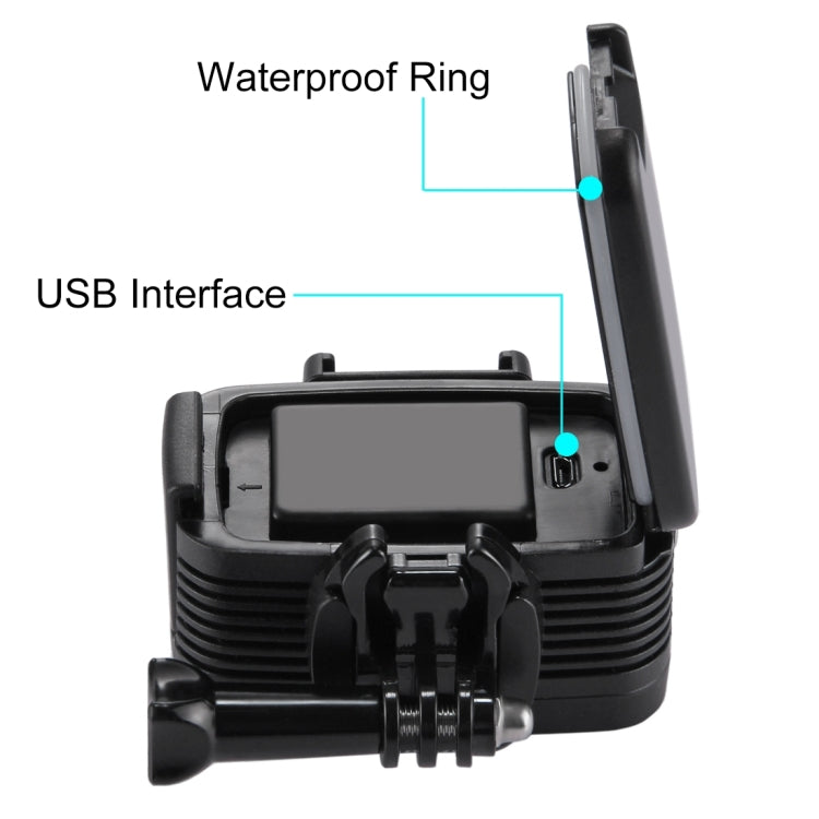 PULUZ 20 LEDs 40m Waterproof IPX8 Studio Light Video & Photo Light with Hot Shoe Base Adapter & Quick Release Buckle & Long Screw & 2 x Filter Plates for GoPro HERO10 Black / HERO9 Black / HERO8 Black ... n /4 /3+ /3 /2 /1, Xiaoyi and Other Action Cameras - free shipping - PMC TechLife - Order now!