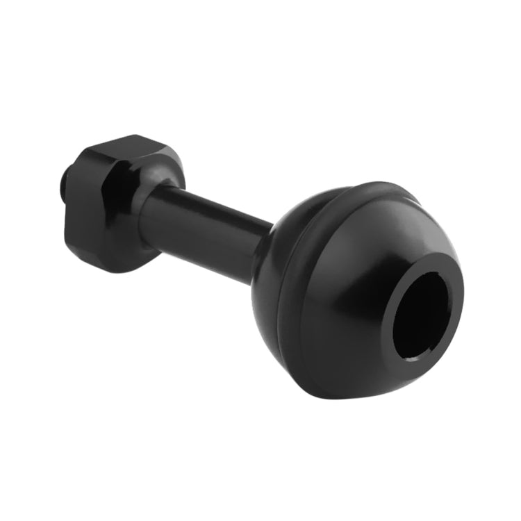 PULUZ 1/4 inch Screw Aluminum Ball Adapter Mount for GoPro, Insta360, DJI and Other Action Cameras, Diameter: 2.5cm(Black) - free shipping - PMC TechLife - Order now!
