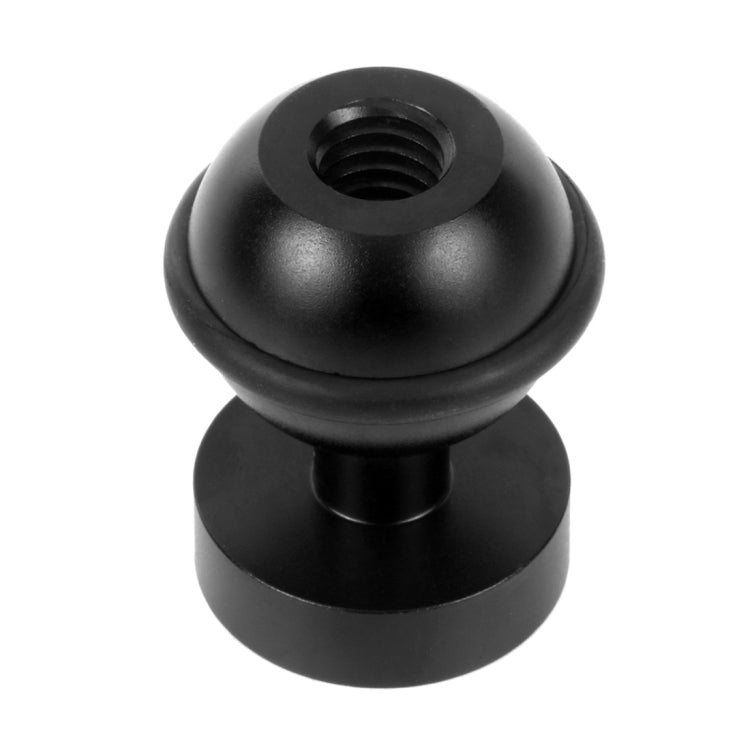 PULUZ CNC Aluminum Ball Head Adapter Mount for GoPro, Insta360, DJI and Other Action Cameras, Diameter: 2.5cm(Black) - free shipping - PMC TechLife - Order now!
