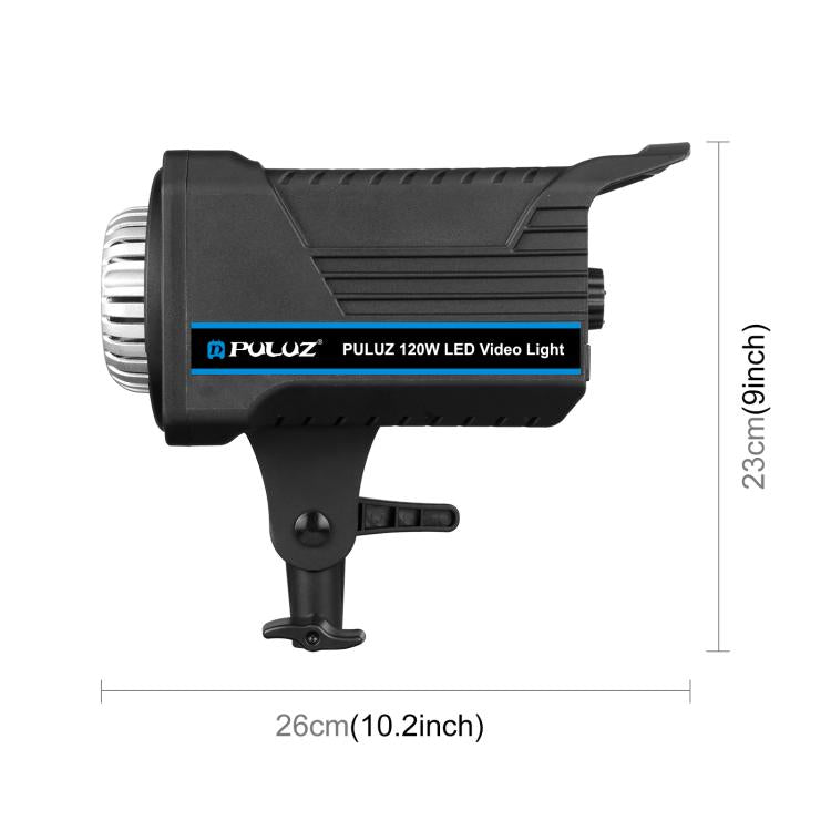 PULUZ 220V 120W Studio Video Light Dual Color Temperature Built-in Dissipate Heat System with Remote Control(UK Plug) - free shipping - PMC TechLife - Order now!