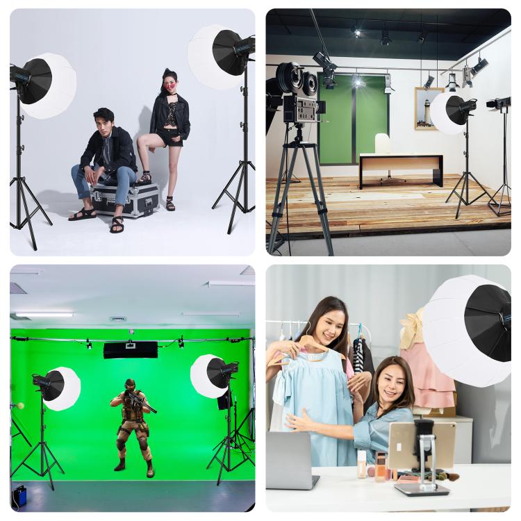 PULUZ 220V 120W Studio Video Light Dual Color Temperature Built-in Dissipate Heat System with Remote Control(UK Plug) - free shipping - PMC TechLife - Order now!