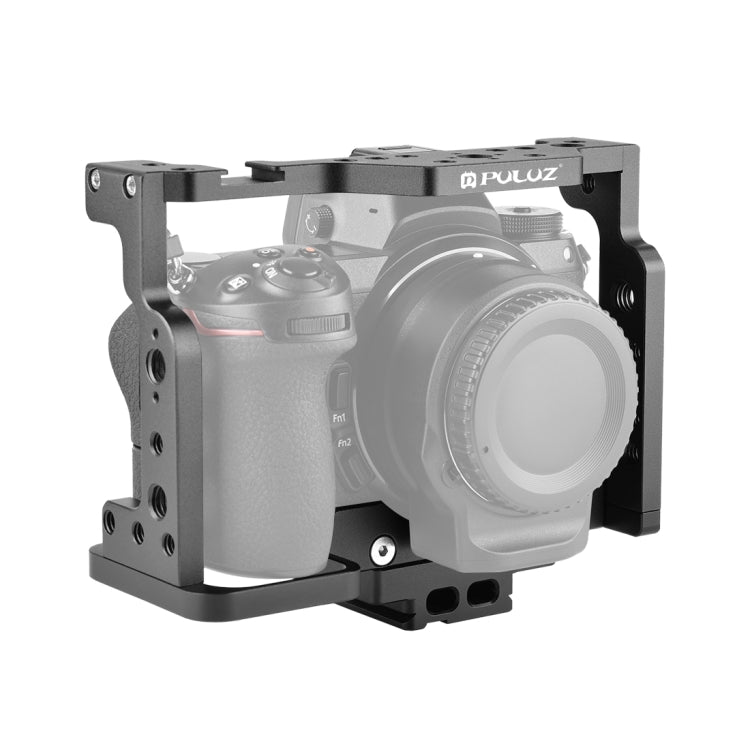 PULUZ Video Camera Cage Filmmaking Rig for Nikon Z6 / Z7(Black) - Camera Cage by PULUZ | Online Shopping South Africa | PMC TechLife | Buy Now Pay Later Mobicred