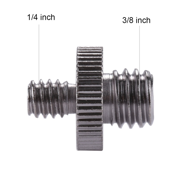 PULUZ 1/4 inch Male Thread to 3/8 inch Male Thread Adapter Screw - Screws by PULUZ | Online Shopping South Africa | PMC TechLife | Buy Now Pay Later Mobicred