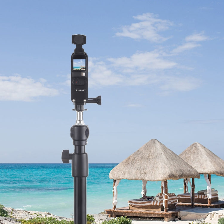 PULUZ Housing Shell CNC Aluminum Alloy Protective Cover for DJI OSMO Pocket(Black) - Mount & Holder by PULUZ | Online Shopping South Africa | PMC TechLife | Buy Now Pay Later Mobicred