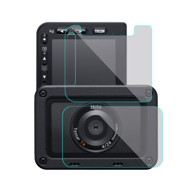 PULUZ  Front Lens and Back LCD Display Flexible Anti-fingerprint AF HD Film for Sony RX0 II / RX0 - Protective Film by PULUZ | Online Shopping South Africa | PMC TechLife | Buy Now Pay Later Mobicred