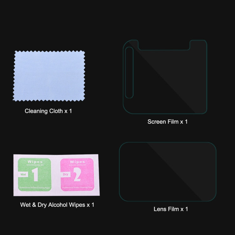 PULUZ  Front Lens and Back LCD Display Flexible Anti-fingerprint AF HD Film for Sony RX0 II / RX0 - Protective Film by PULUZ | Online Shopping South Africa | PMC TechLife | Buy Now Pay Later Mobicred