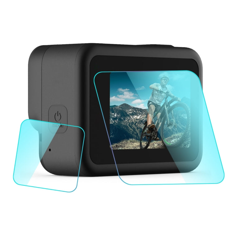 PULUZ for GoPro HERO8 Black Lens + LCD Display 9H 2.5D Tempered Glass Film - Protective Film by PULUZ | Online Shopping South Africa | PMC TechLife | Buy Now Pay Later Mobicred