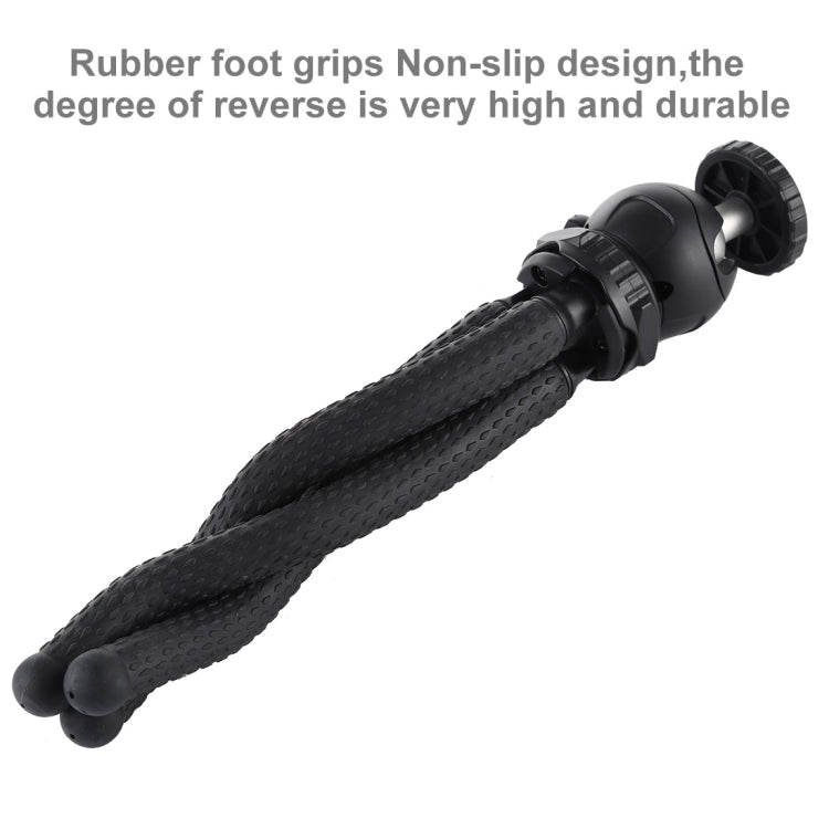 PULUZ Mini Octopus Flexible Tripod Holder with Ball Head for SLR Cameras, GoPro, Cellphone, Size: 25cmx4.5cm - Portable Mini Tripod by PULUZ | Online Shopping South Africa | PMC TechLife | Buy Now Pay Later Mobicred