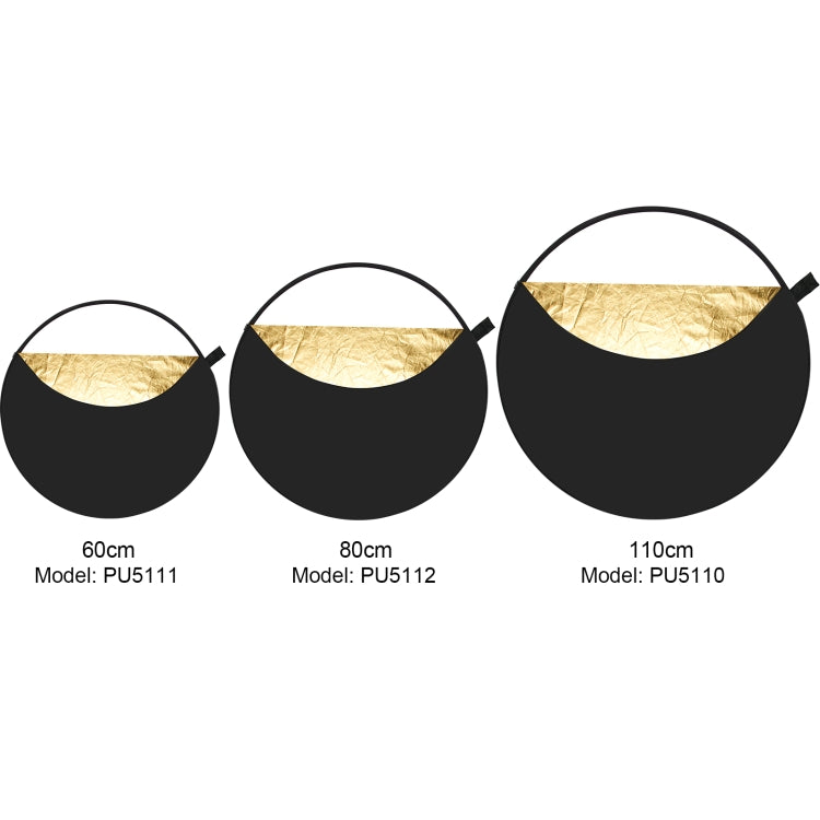 PULUZ 110cm 5 in 1 (Silver / Translucent / Gold / White / Black) Folding Photo Studio Reflector Board -  by PULUZ | Online Shopping South Africa | PMC TechLife | Buy Now Pay Later Mobicred