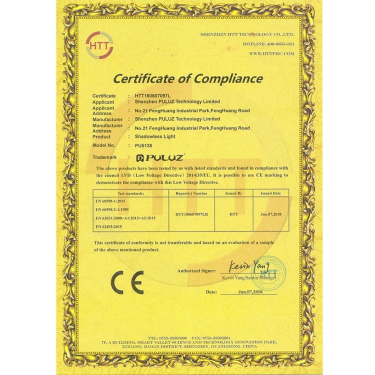 PULUZ 1000LM LED Acrylic No Polar Dimming Shadowless Light Pad with Switch for 40cm Photo Studio Box(EU Plug) - free shipping - PMC TechLife - Order now!