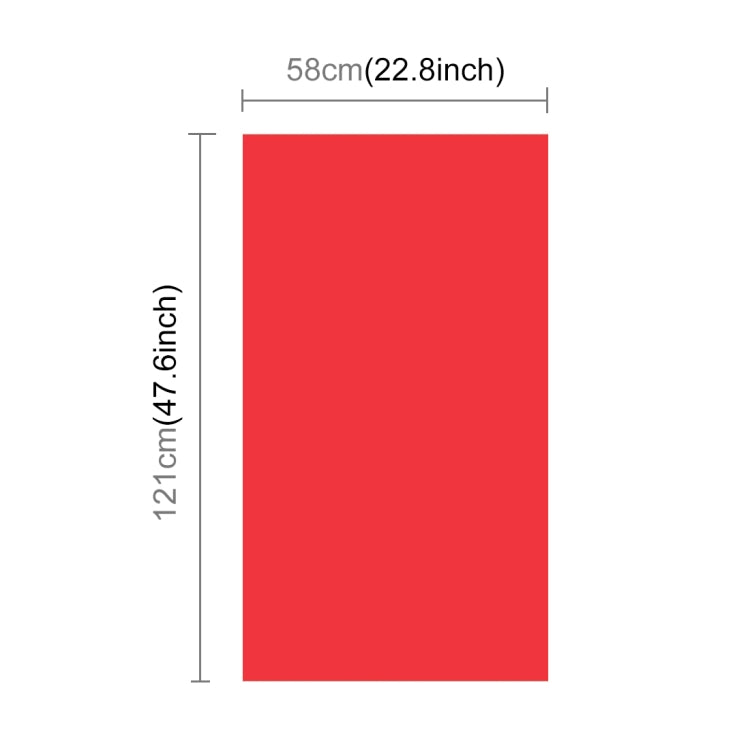 PULUZ Photography Background PVC Paper Kits for Studio Tent Box, Size: 121cm x 58cm(Red) - free shipping - PMc TechLife - Order now!