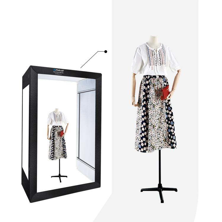 PULUZ 2m 240W 5500K Photo Light Studio Box Kit for Clothes / Adult Model Portrait(AU Plug) - free shipping - PMC TechLife - Order now!