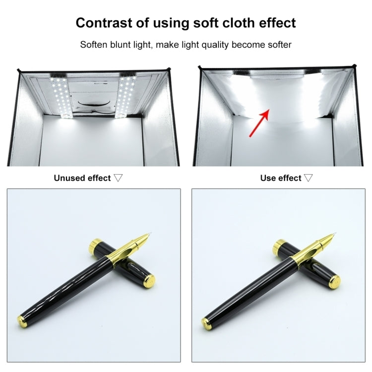 PULUZ 30W 1690LM 60 LEDs SMD 5730 5500K Aluminum Base Light Panel for 60cm Studio Tent - free shipping - PMC TechLife - Order now!