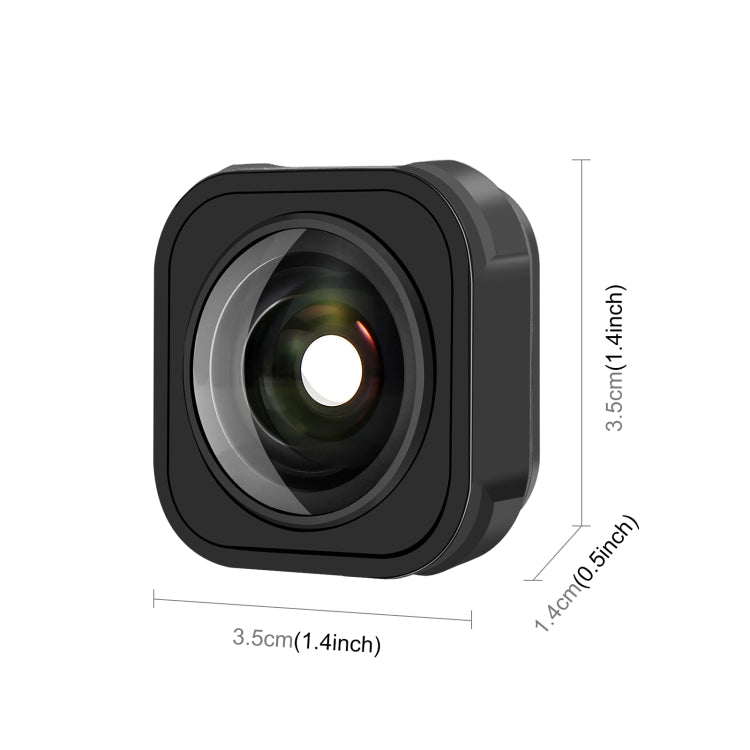 PULUZ Max Lens Mod Wide Angle Lens for GoPro Hero13 Black / Hero12 Black / Hero11 Black / HERO10 Black / HERO9 Black(Black) - free shipping - PMC TechLife - Order now!