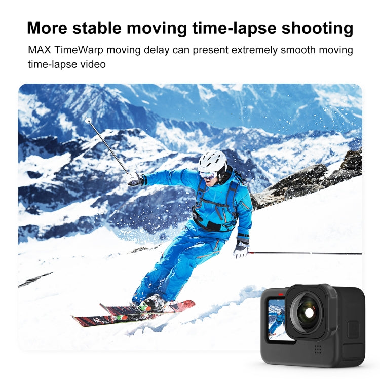 PULUZ Max Lens Mod Wide Angle Lens for GoPro Hero13 Black / Hero12 Black / Hero11 Black / HERO10 Black / HERO9 Black(Black) - free shipping - PMC TechLife - Order now!