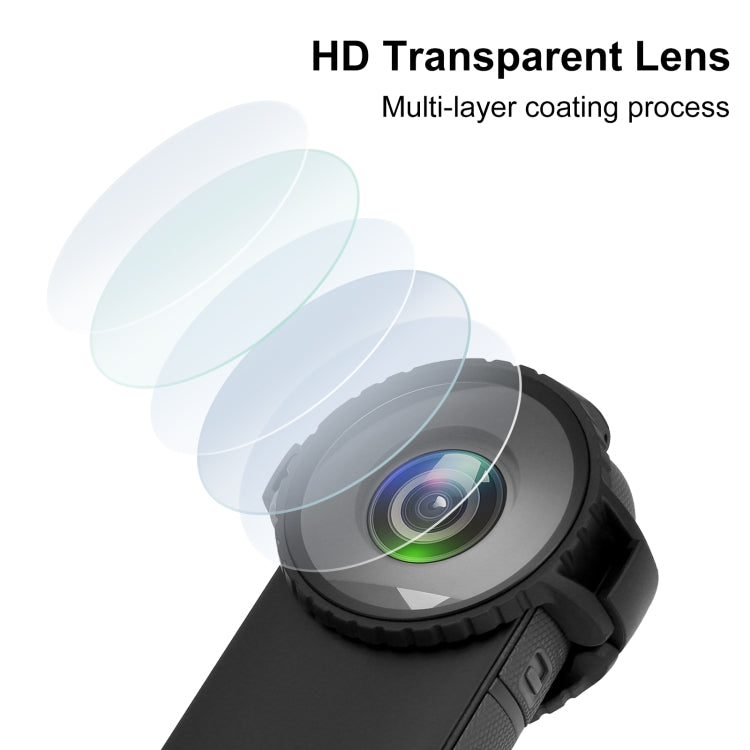 PULUZ Upgrade Lens Guard Protective Glass Cover for Insta360 One X2(Black) - Len Accessories by PULUZ | Online Shopping South Africa | PMC TechLife | Buy Now Pay Later Mobicred