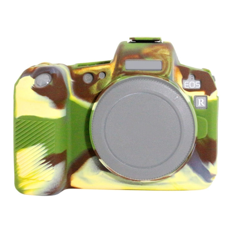 PULUZ Soft Silicone Protective Case for Canon EOS R(Camouflage) - Protective Case by PULUZ | Online Shopping South Africa | PMC TechLife | Buy Now Pay Later Mobicred